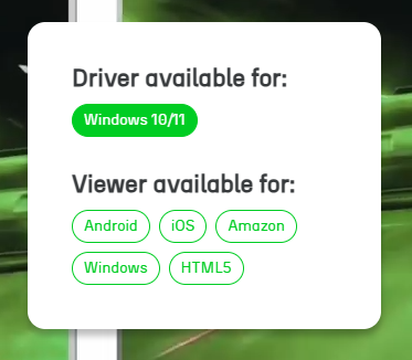 spacedeskのドライバー更新リンク